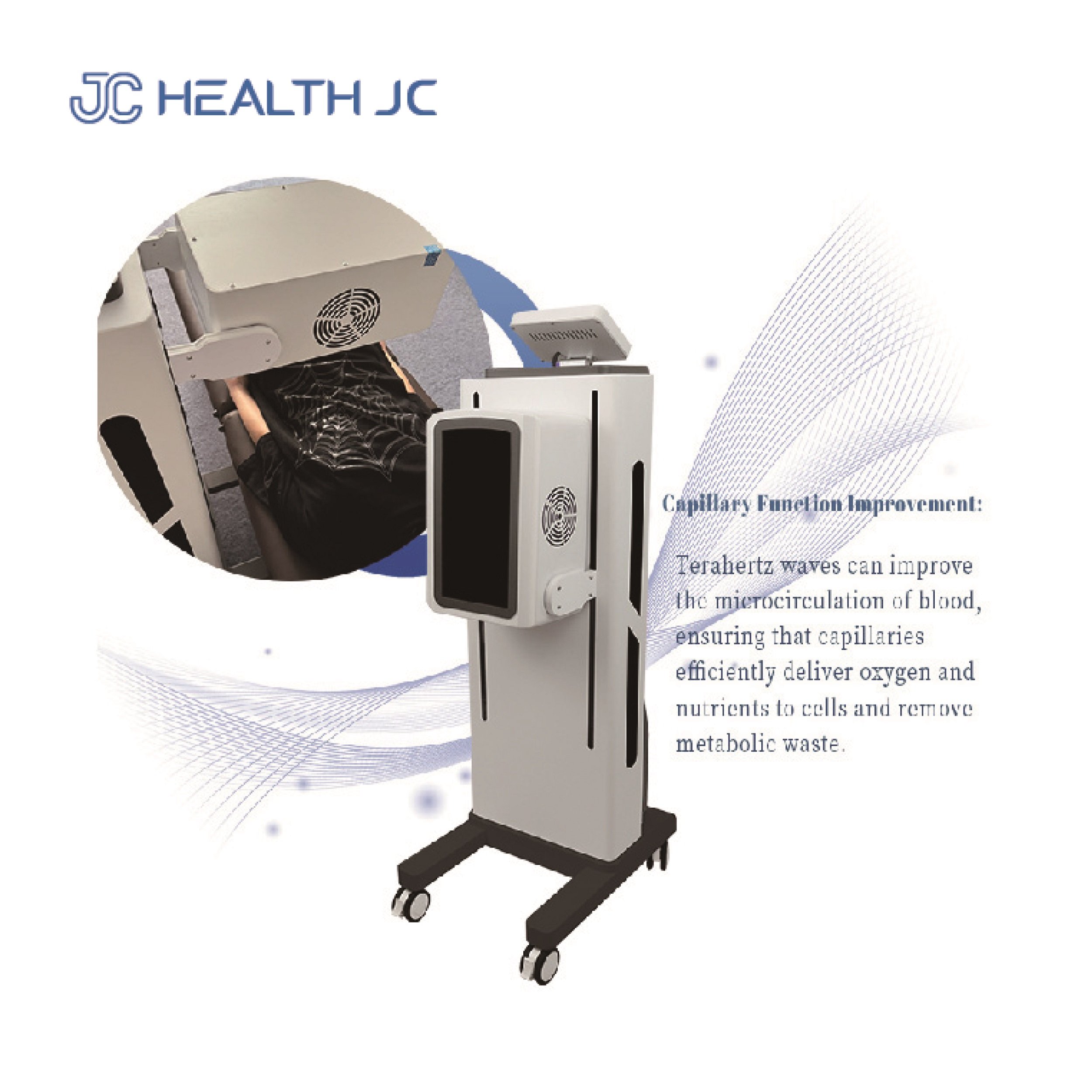 2025 New Terahertz Therapy Machine for Pain Relief Physical Therapy Equipment with Bioresonance Technology